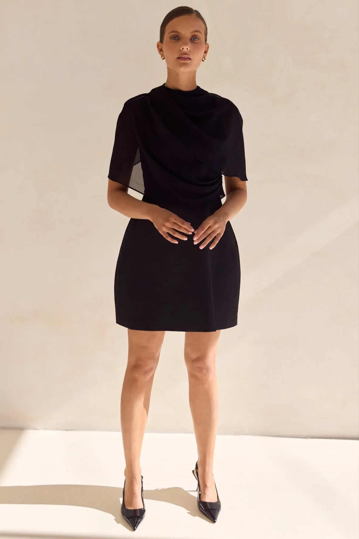 Pixie Mini Dress (Black) sold by Runway Scout