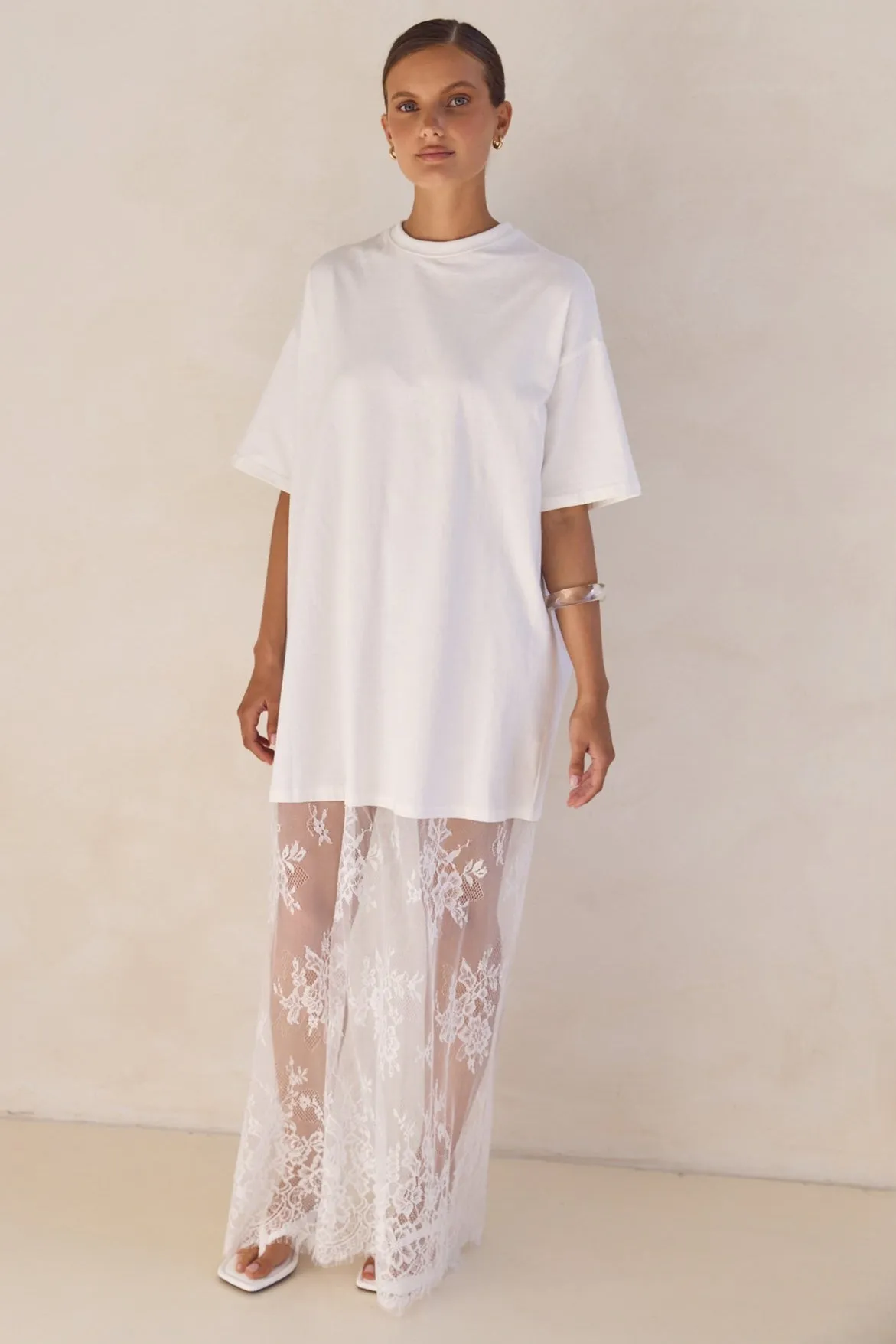 Ophelia Maxi Dress (White) sold by Runway Scout product image thumbnail 4