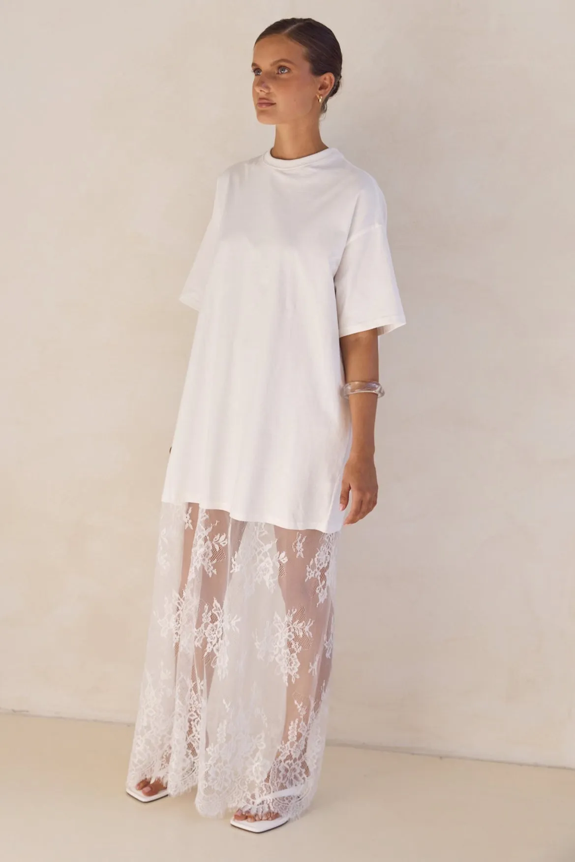 Ophelia Maxi Dress (White) sold by Runway Scout product image thumbnail 5