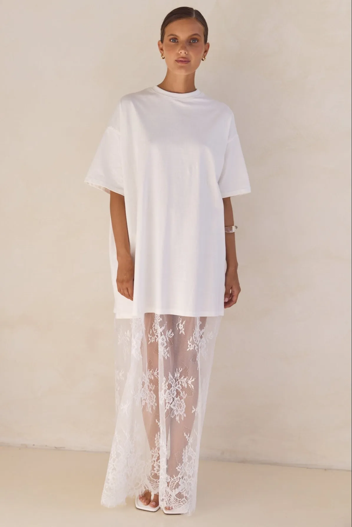 Ophelia Maxi Dress (White) sold by Runway Scout product image thumbnail 2