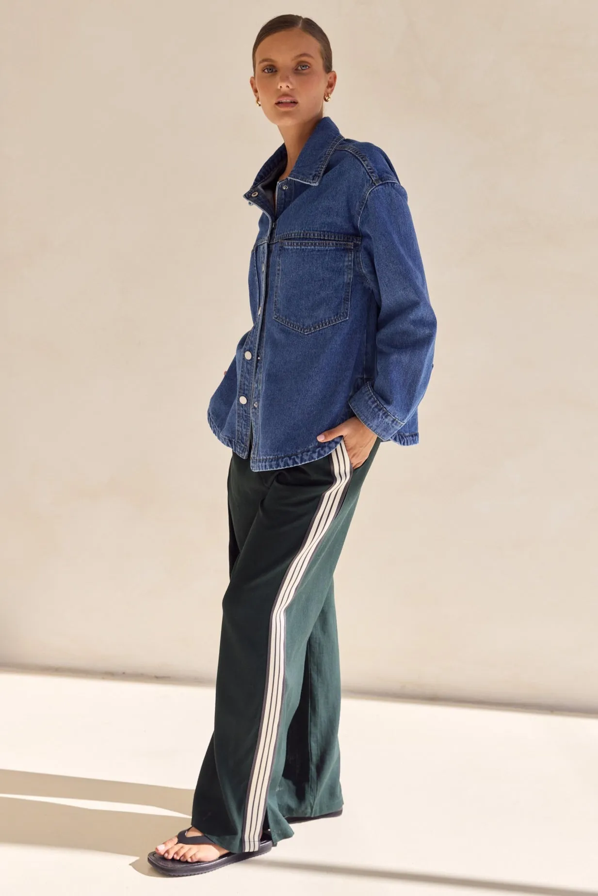 Xen Pant (Green) sold by Runway Scout