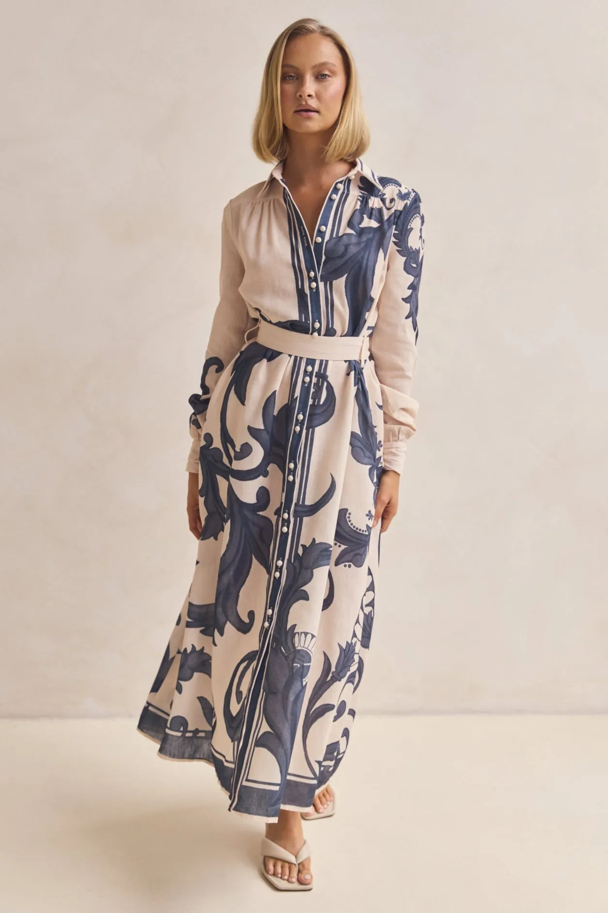 Lyra Maxi Dress (Charcoal) sold by Runway Scout product image thumbnail 5