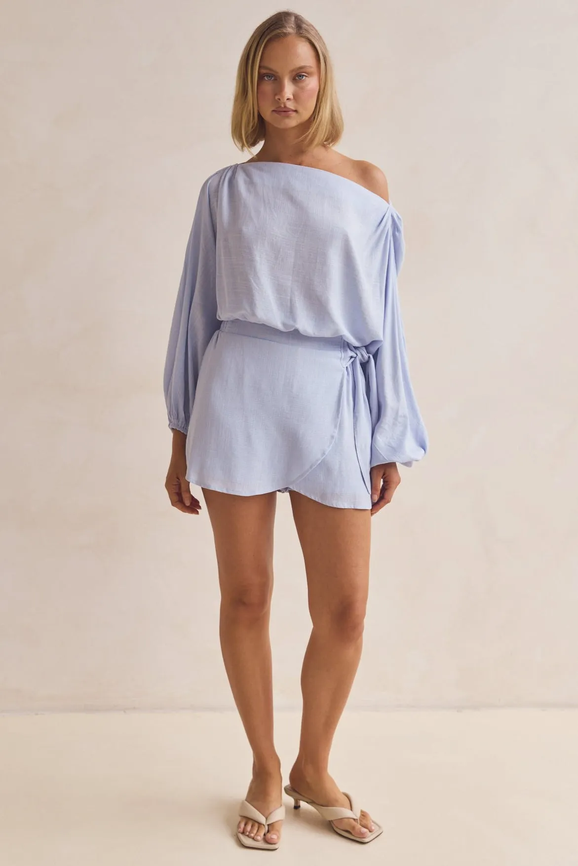 Myra Skort (Blue) sold by Runway Scout product image thumbnail 3