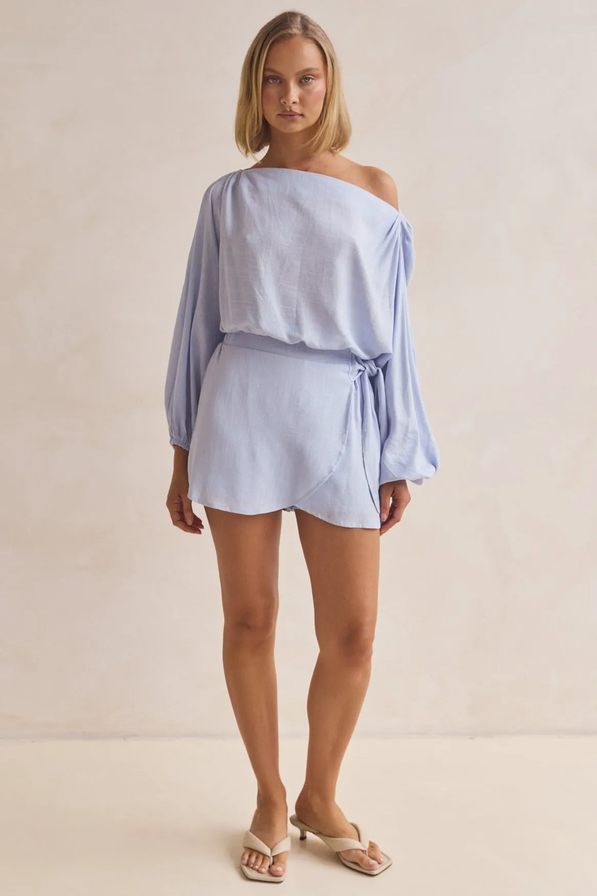 Myra Top (Blue) sold by Runway Scout product image thumbnail 2