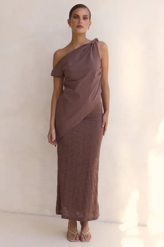 Brielle Set (Chocolate) sold by Runway Scout