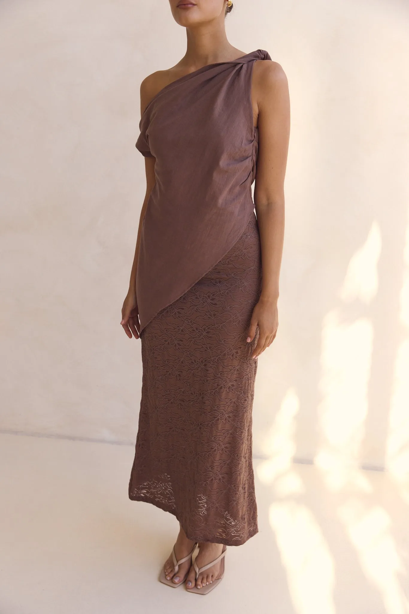 Brielle Set (Chocolate) sold by Runway Scout product image thumbnail 4