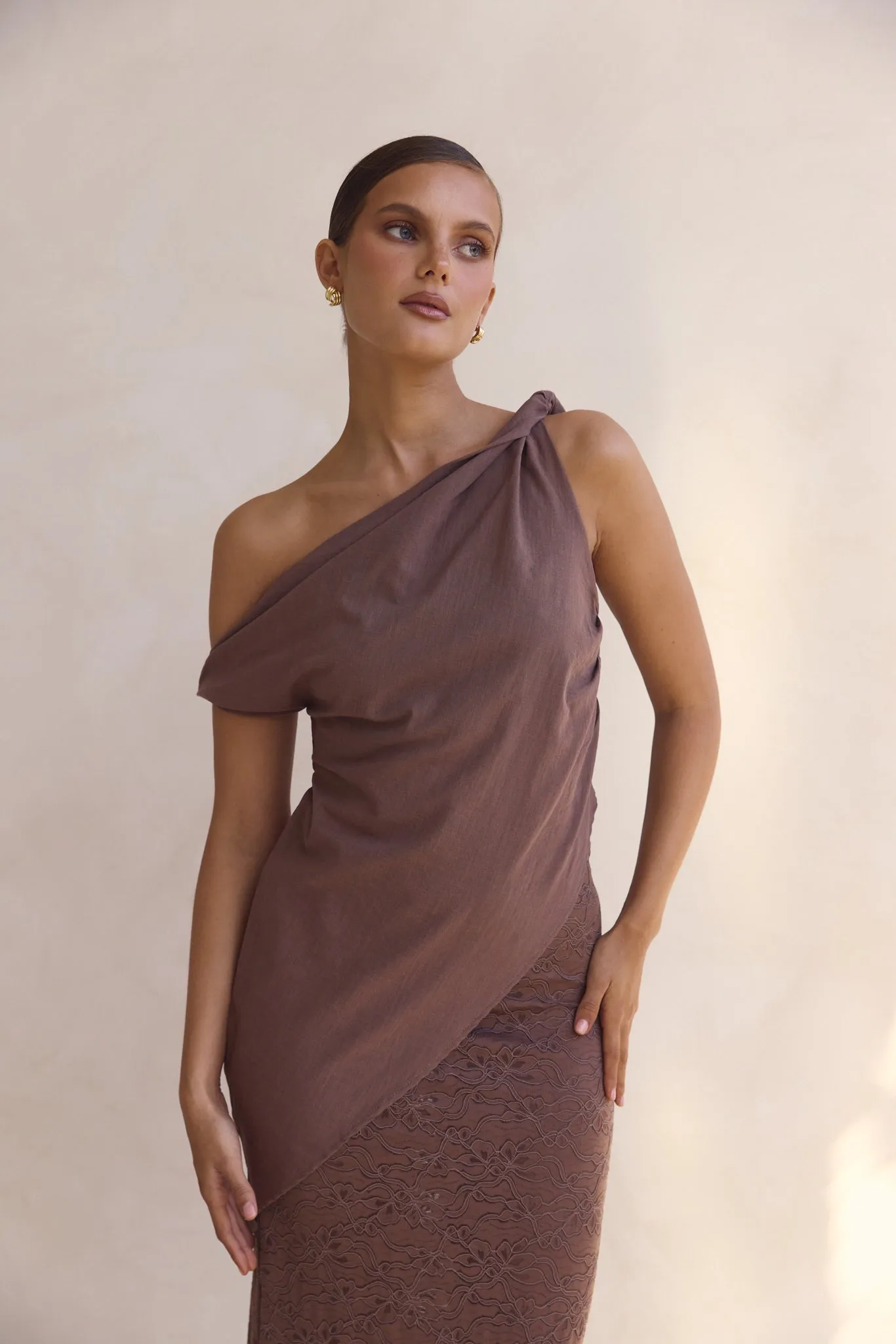 Brielle Set (Chocolate) sold by Runway Scout product image thumbnail 5
