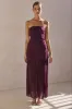 Juliana Maxi Dress (Plum) sold by Runway Scout