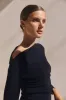 Tanya Knit Top (Black) sold by Runway Scout