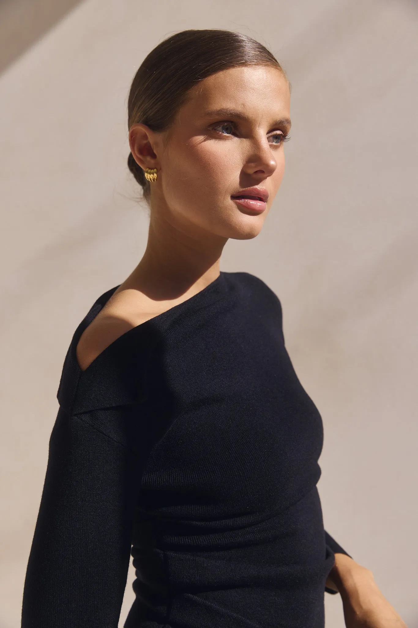 Tanya Knit Top (Black) sold by Runway Scout product image thumbnail 5