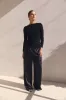 Tanya Knit Top (Black) sold by Runway Scout
