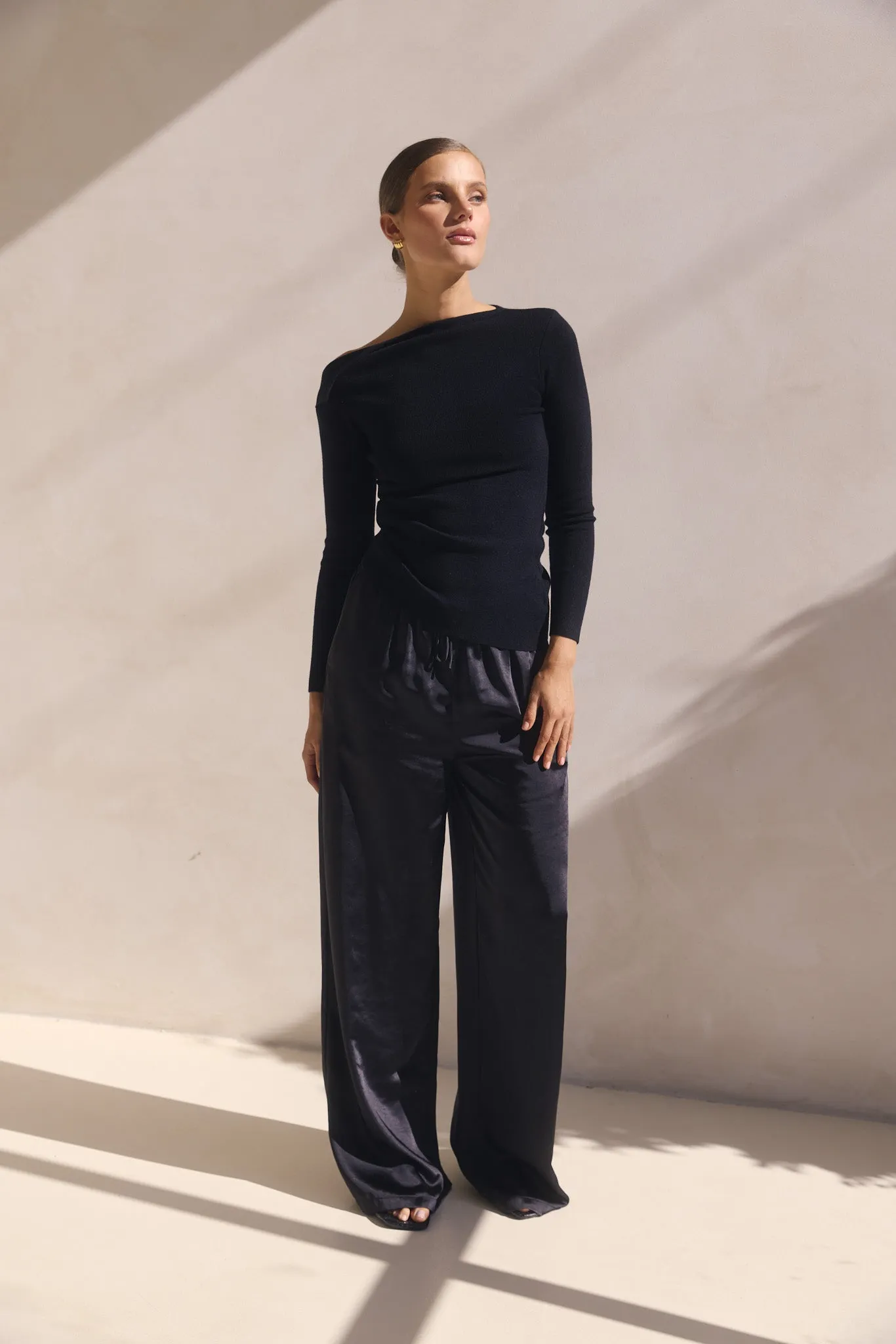 Tanya Knit Top (Black) sold by Runway Scout product image thumbnail 4