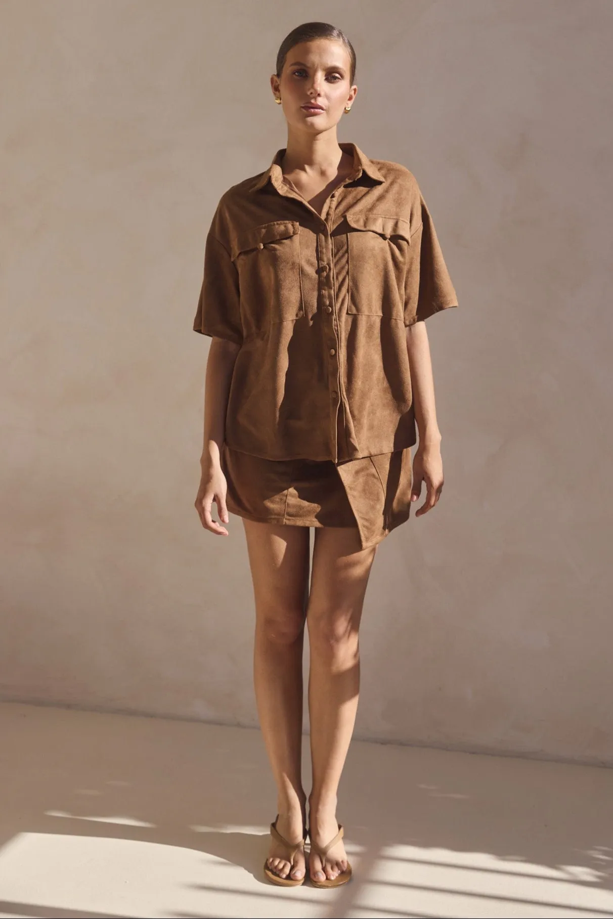 Theodore Set (Brown) sold by Runway Scout product image thumbnail 2