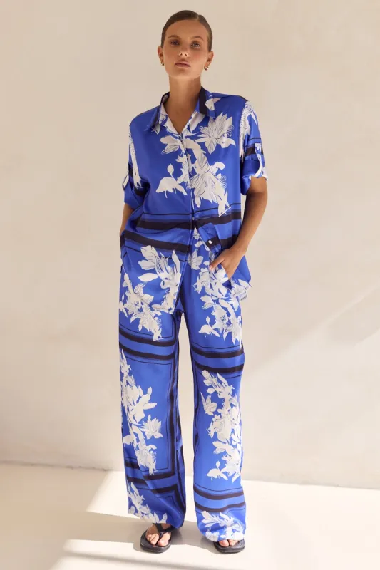 Aria Pant (Cobalt Blue) sold by Runway Scout