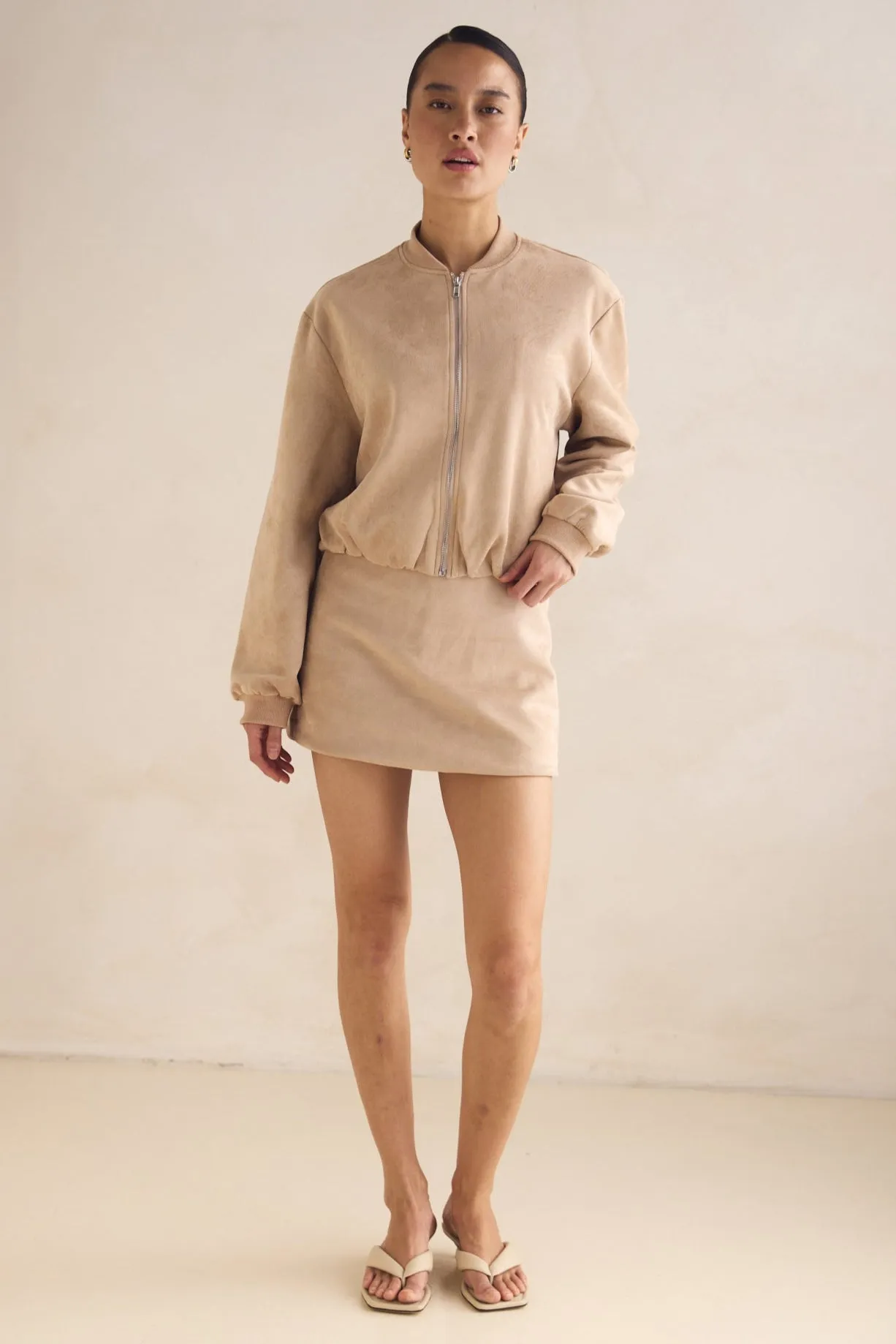 Dylan Mini Skort (Sand) sold by Runway Scout product image thumbnail 2