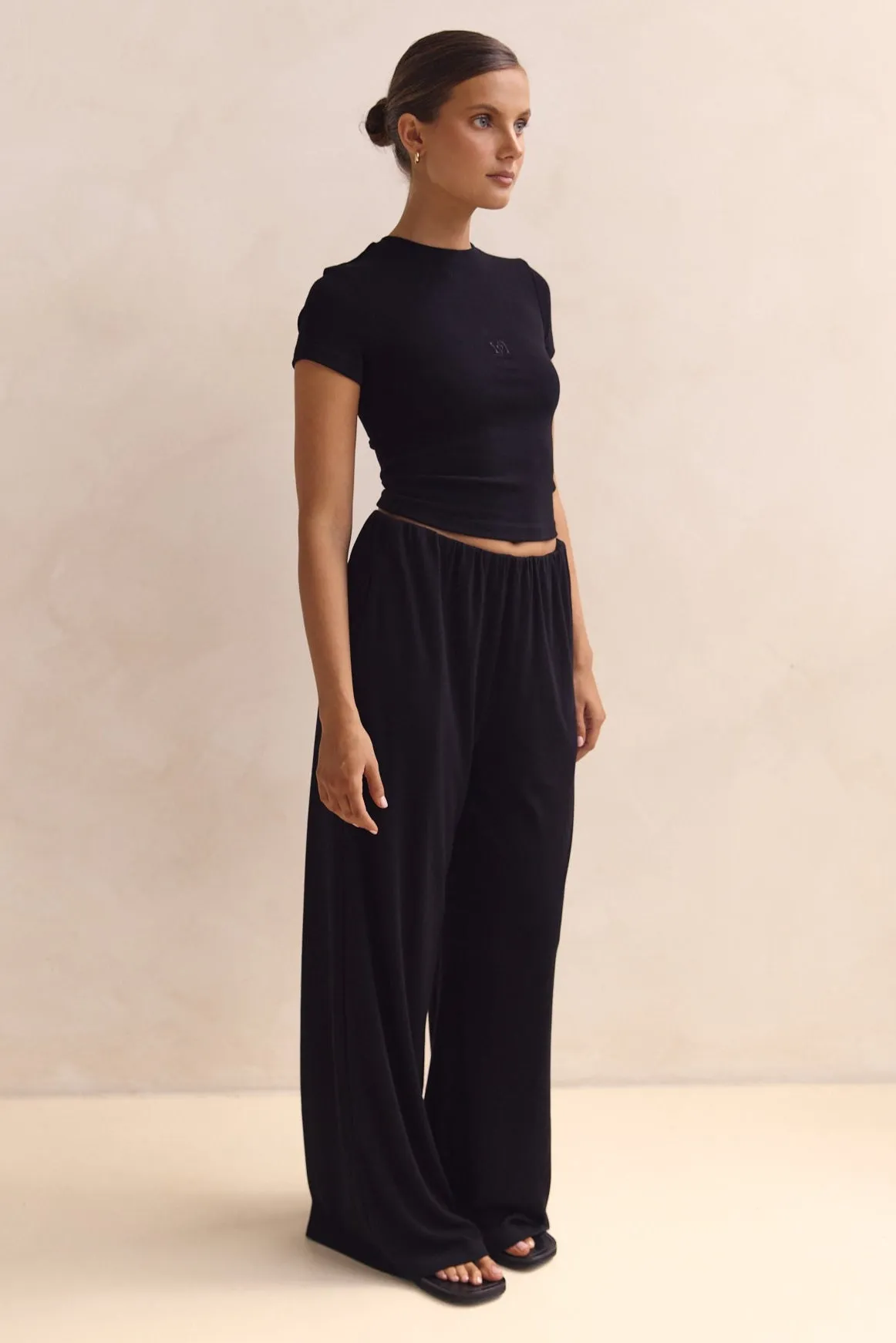 Harlem Tee (Black) sold by Runway Scout product image thumbnail 5