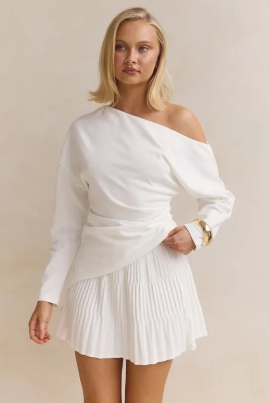 Adeline Set (White) sold by Runway Scout