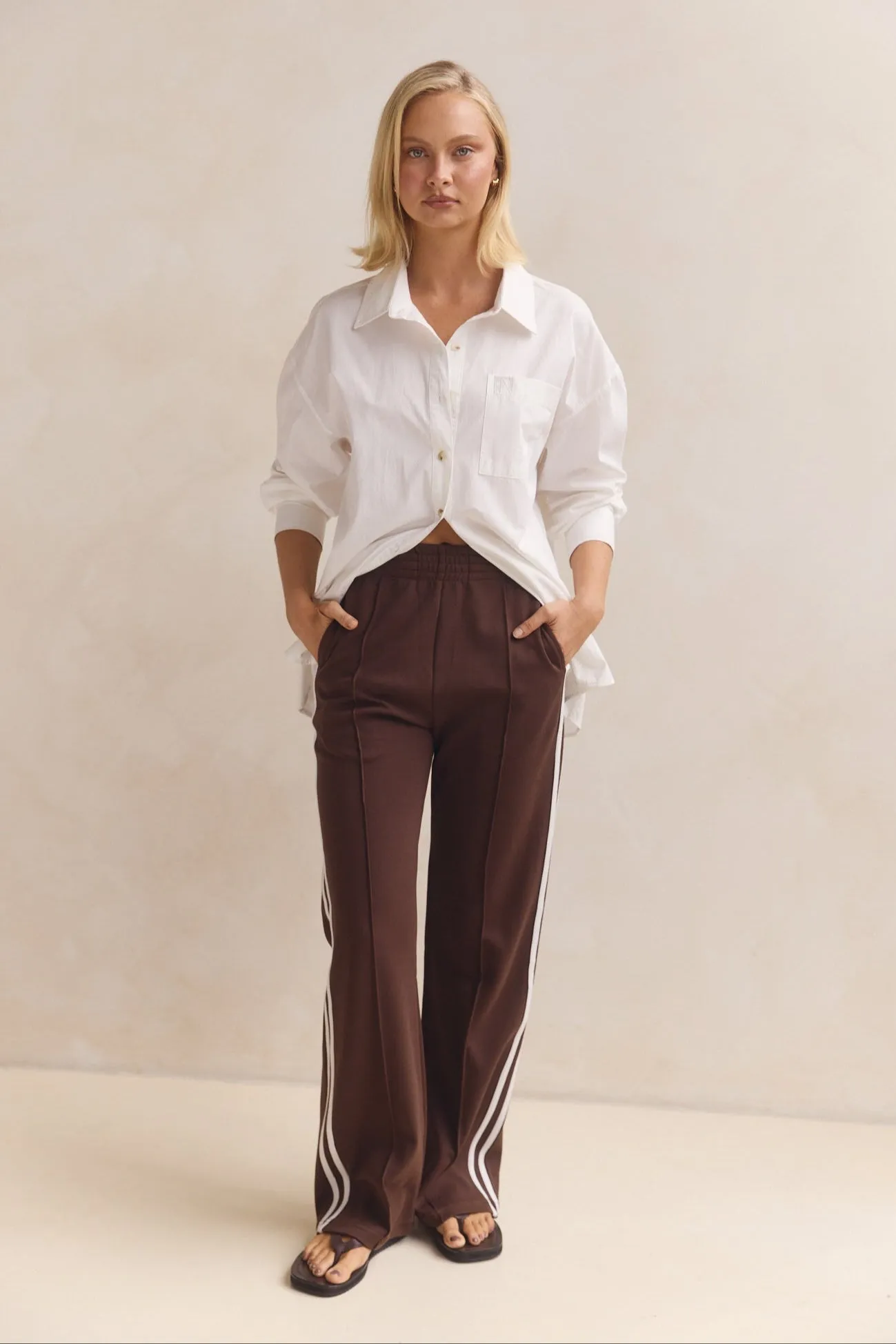 Matilda Pant (Chocolate) sold by Runway Scout product image thumbnail 4