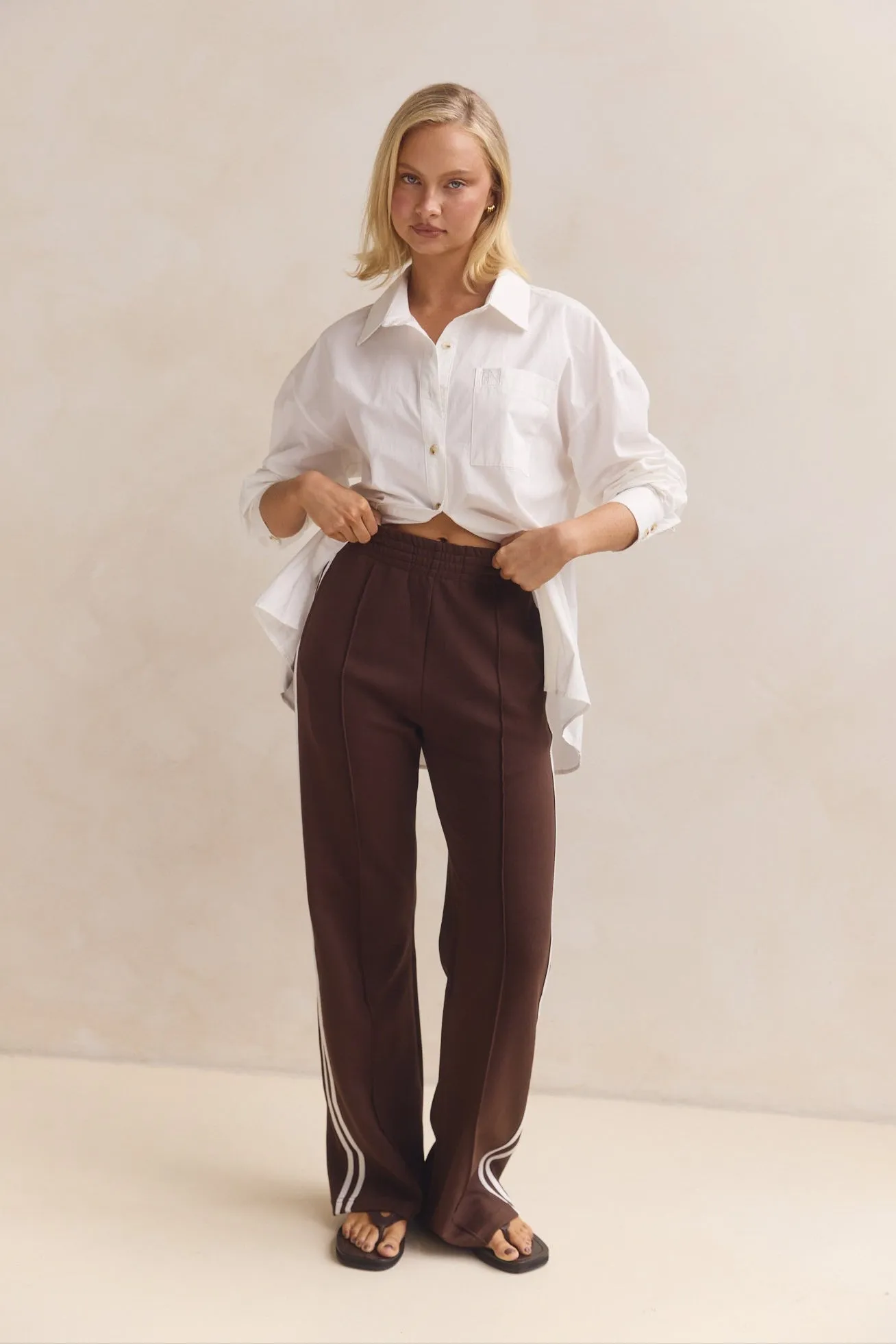 Matilda Pant (Chocolate) sold by Runway Scout product image thumbnail 3