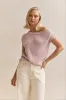 Bali Knit Top (Light Pink) sold by Runway Scout