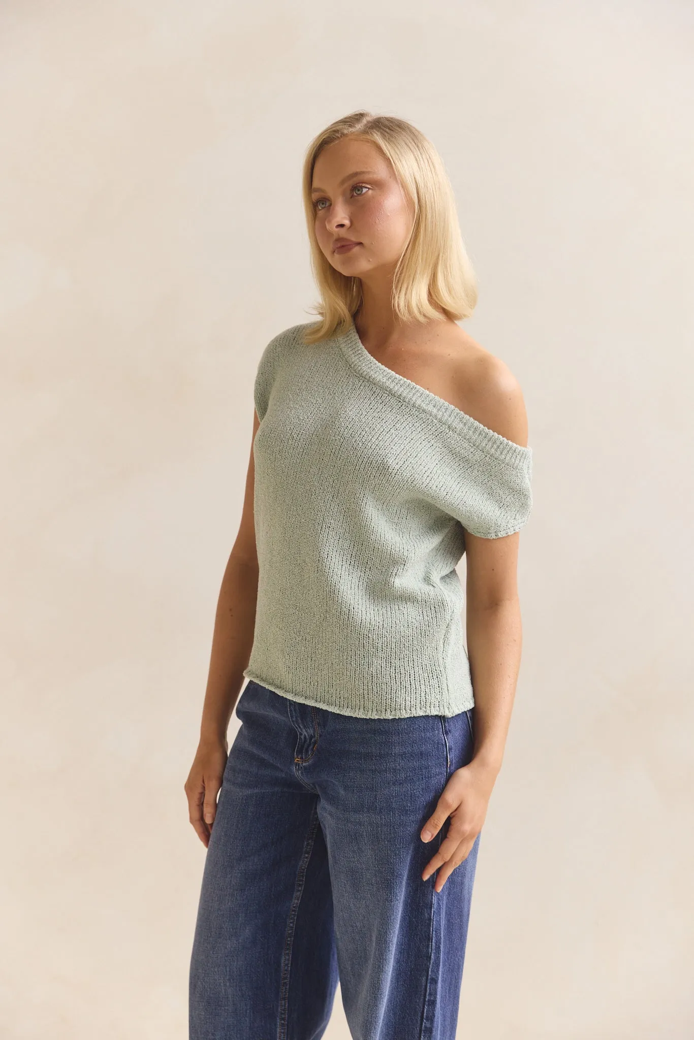 Bali Knit Top (Mint) sold by Runway Scout product image thumbnail 5