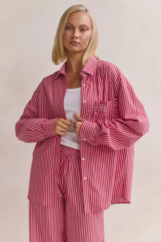 Briar Shirt (Red) sold by Runway Scout