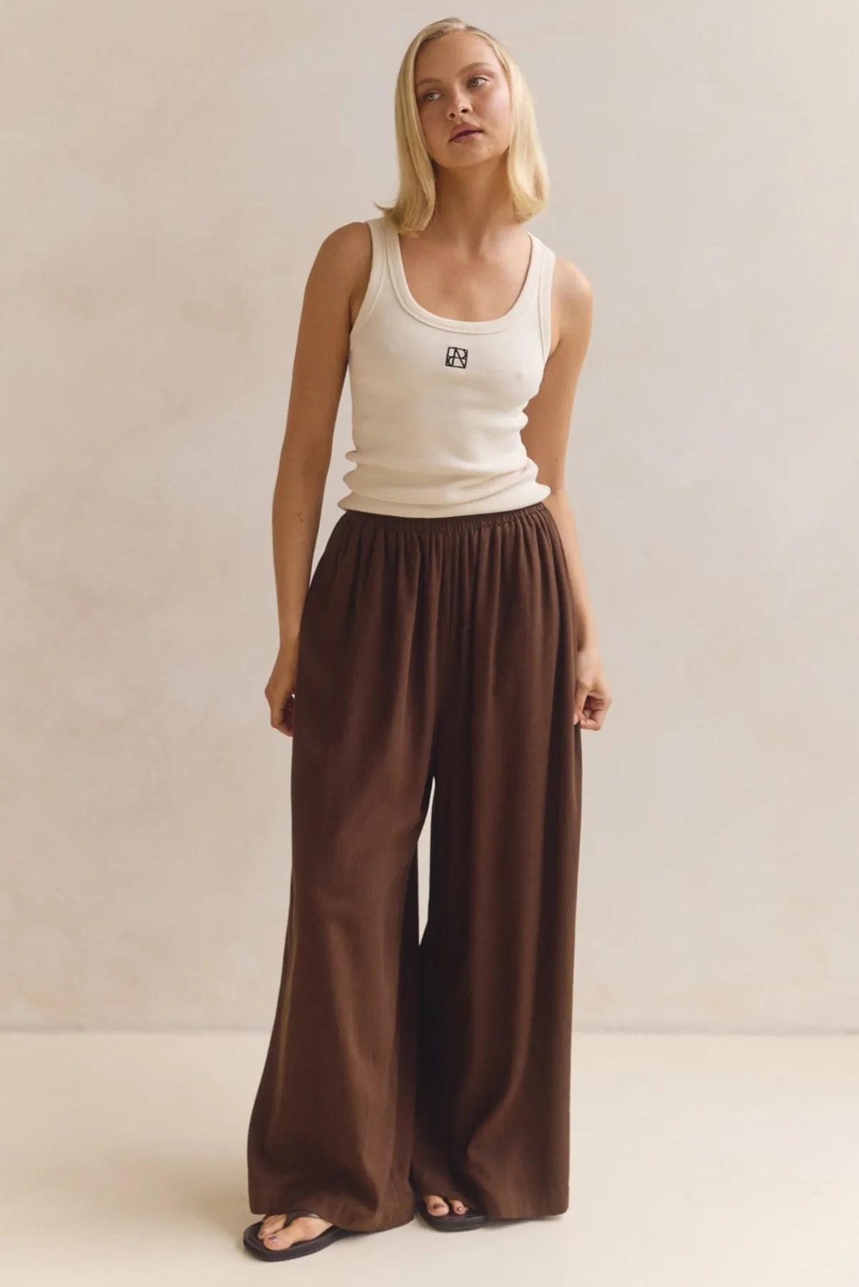 Billie Pant (Chocolate) sold by Runway Scout product image thumbnail 5