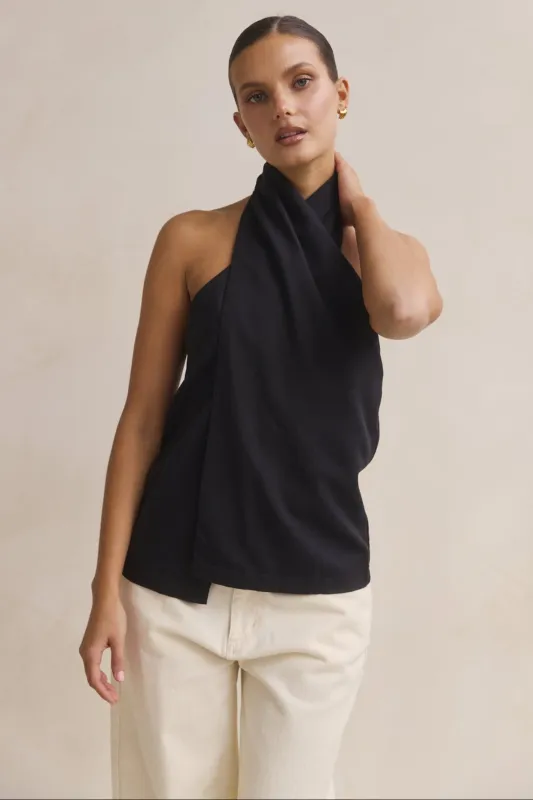 Suri Top (Black) sold by Runway Scout