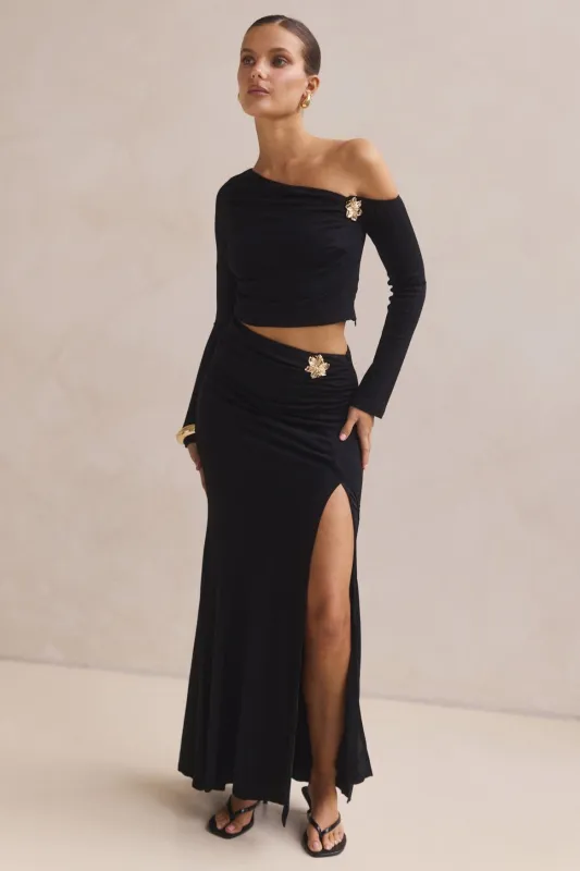 Amalia Set (Black) sold by Runway Scout