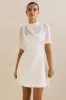 Pixie Mini Dress (White) sold by Runway Scout