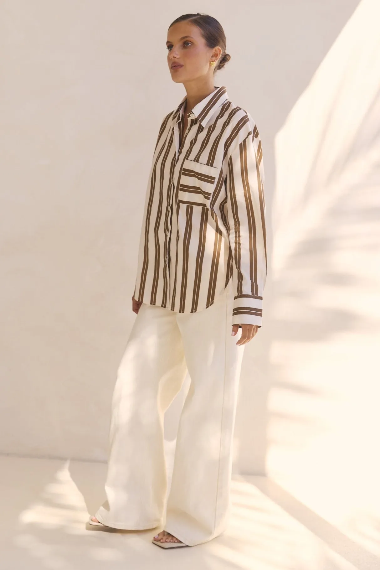 Athena Shirt (Brown) sold by Runway Scout product image thumbnail 5