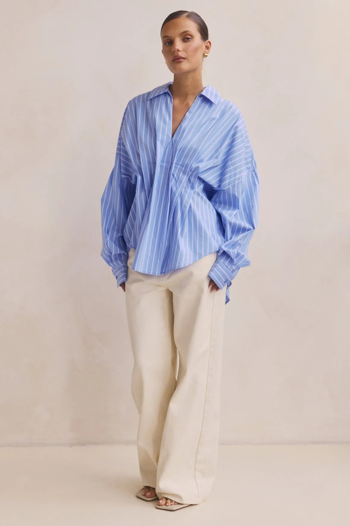 Mirelle Shirt (Blue) sold by Runway Scout product image thumbnail 4