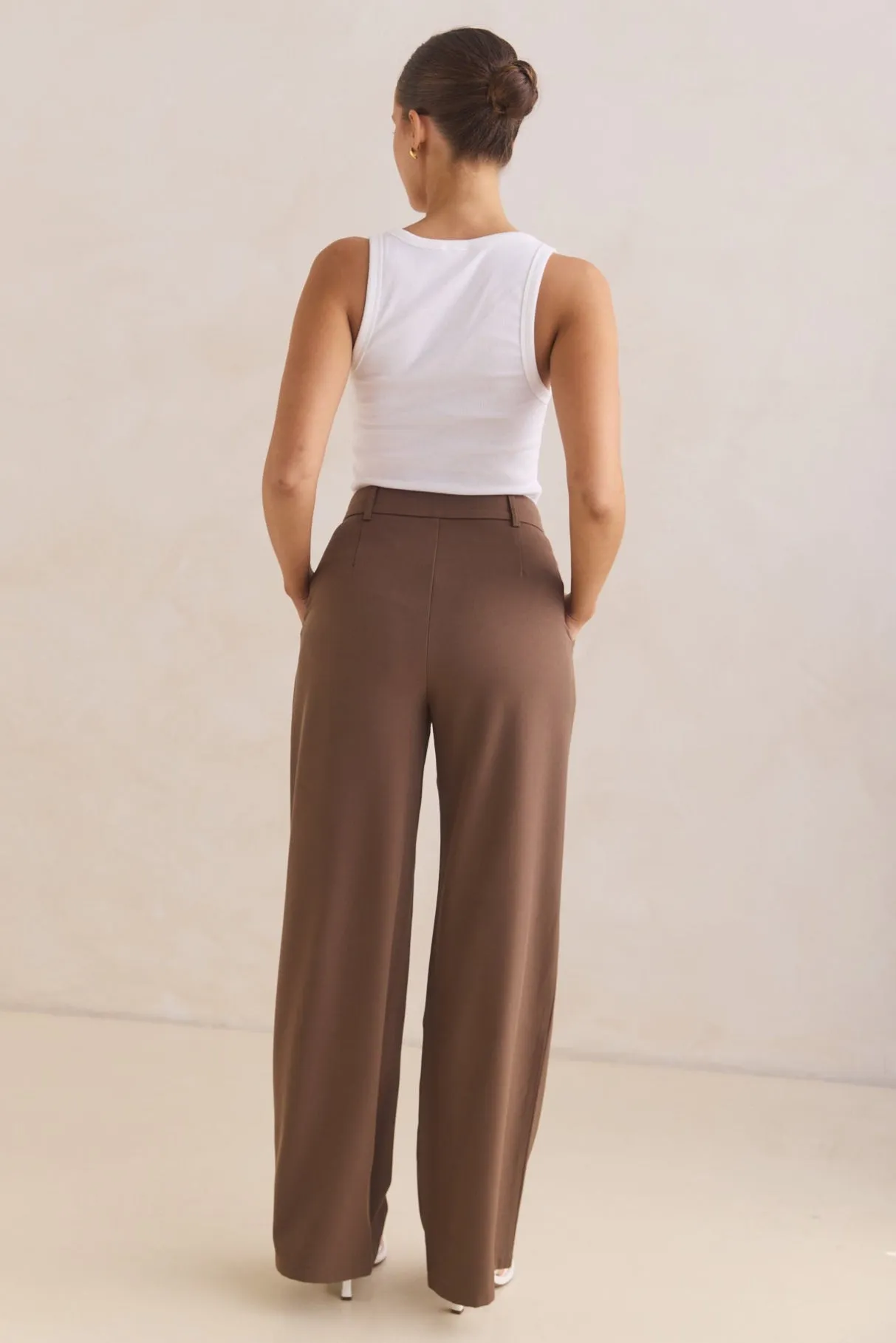 Dahlia Pant (Brown) sold by Runway Scout product image thumbnail 5