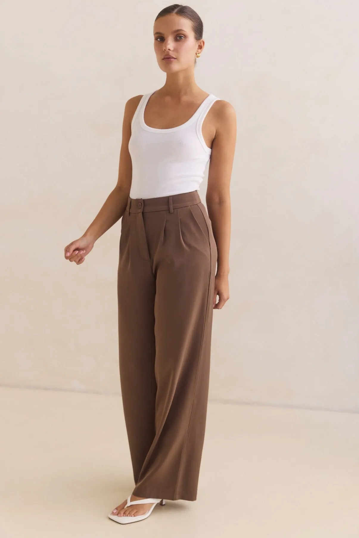 Dahlia Pant (Brown) sold by Runway Scout product image thumbnail 4