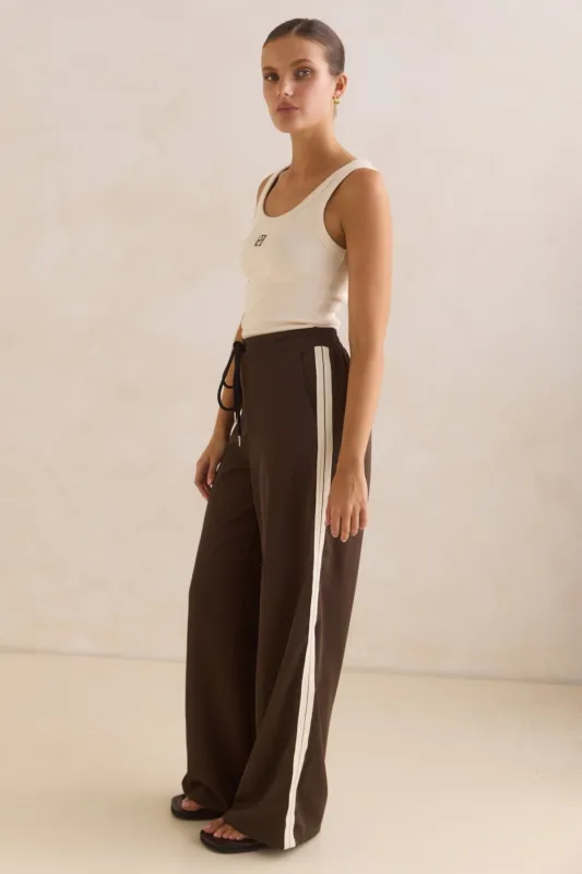 Noir Pant (Chocolate) sold by Runway Scout