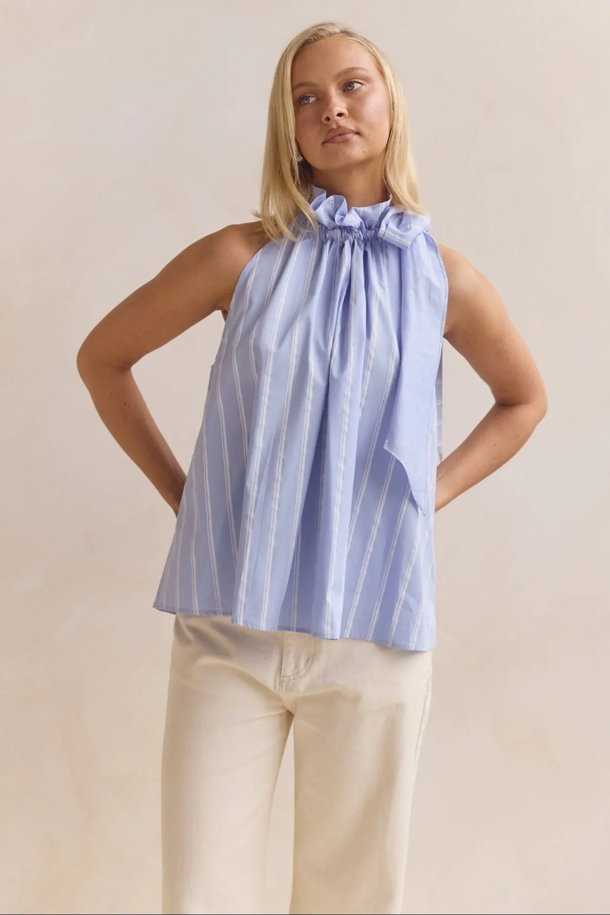 Katarina Top (Blue) sold by Runway Scout product image thumbnail 4