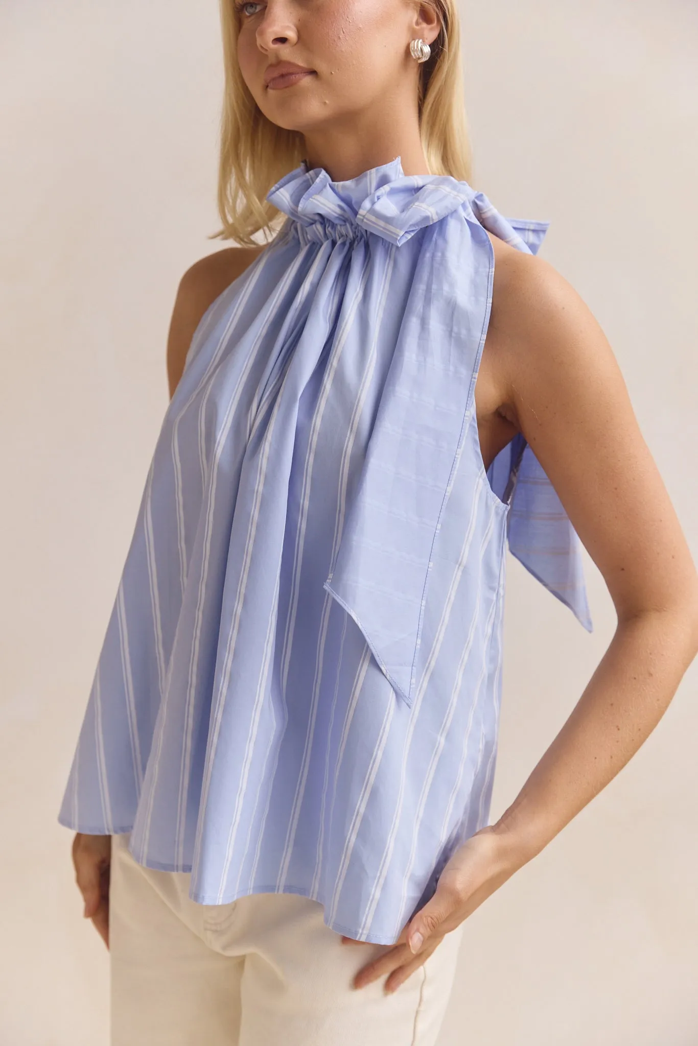 Katarina Top (Blue) sold by Runway Scout product image thumbnail 5