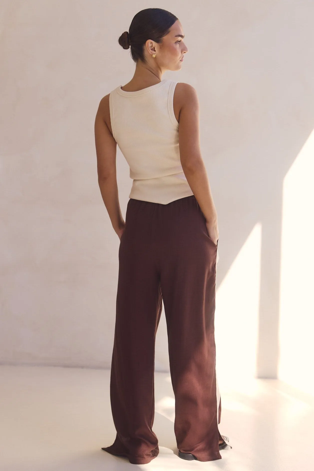 Xen Pant (Chocolate) sold by Runway Scout product image thumbnail 4