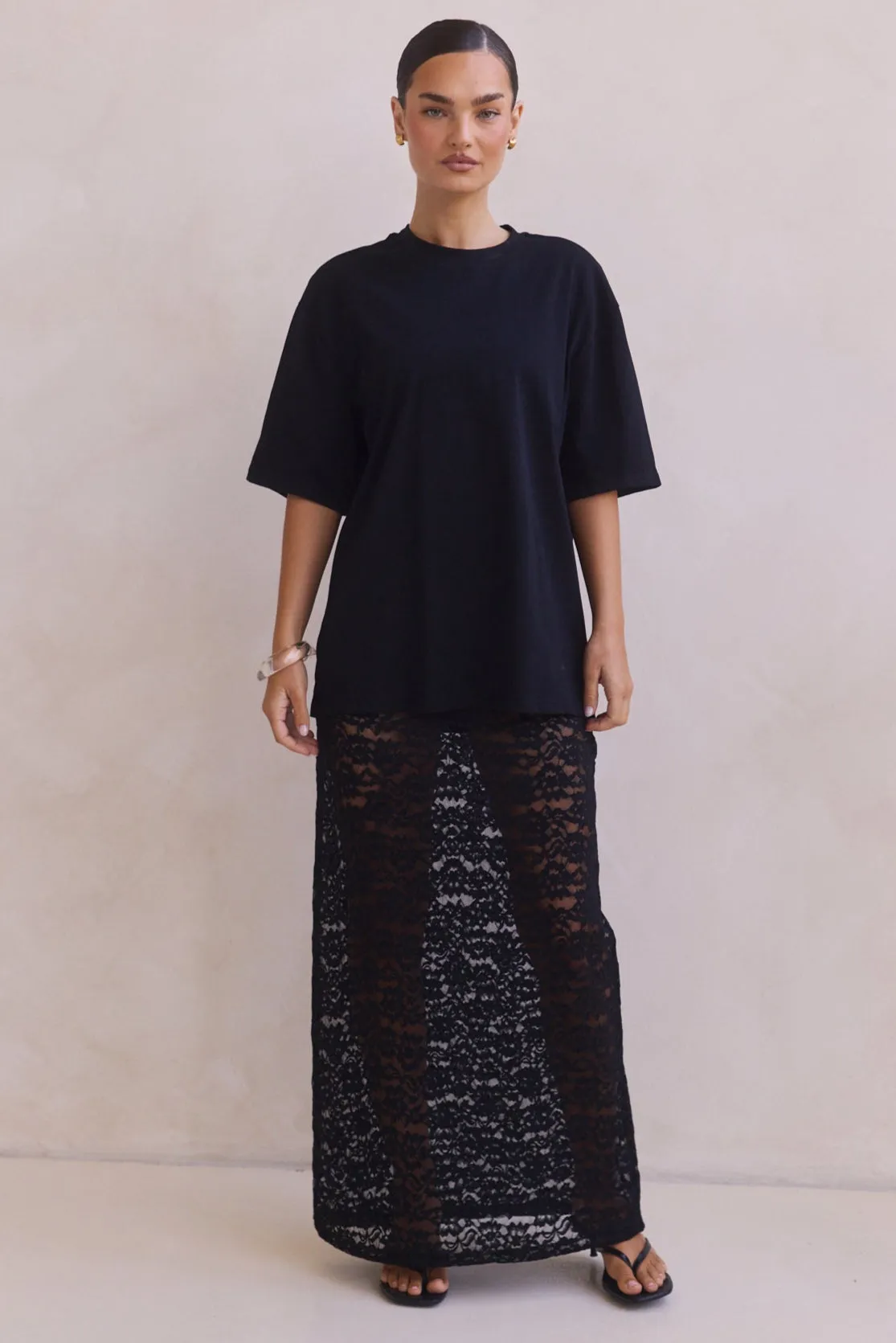 Reina Tee (Black) sold by Runway Scout product image thumbnail 2