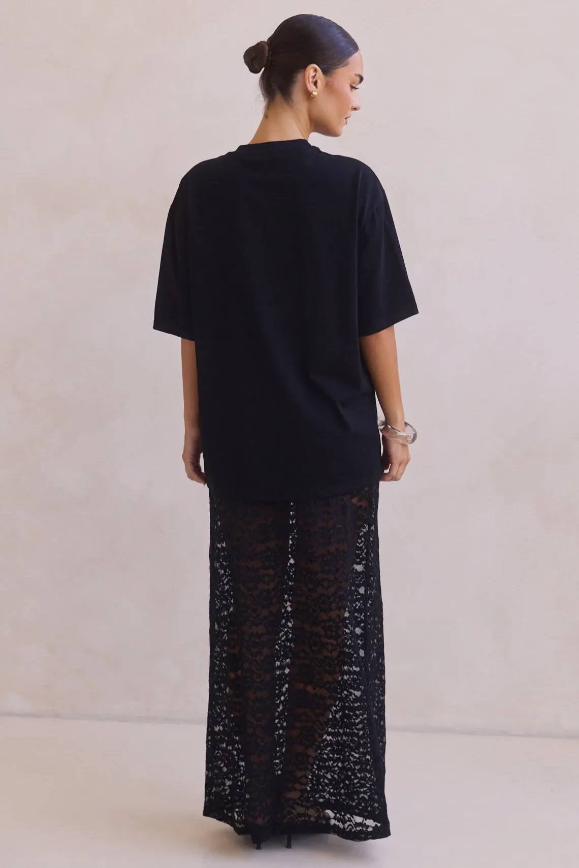 Reina Tee (Black) sold by Runway Scout product image thumbnail 5