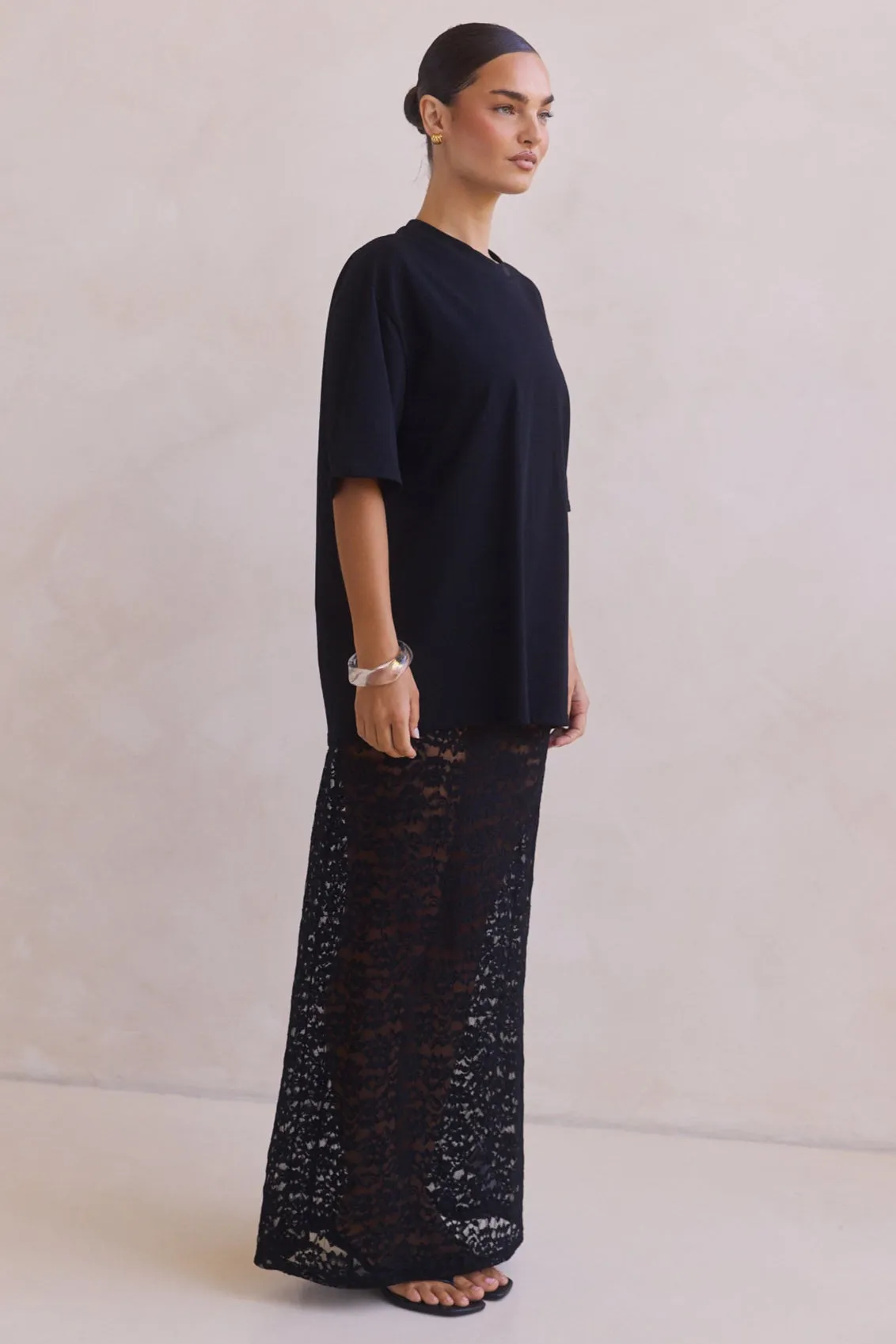 Reina Tee (Black) sold by Runway Scout product image thumbnail 3