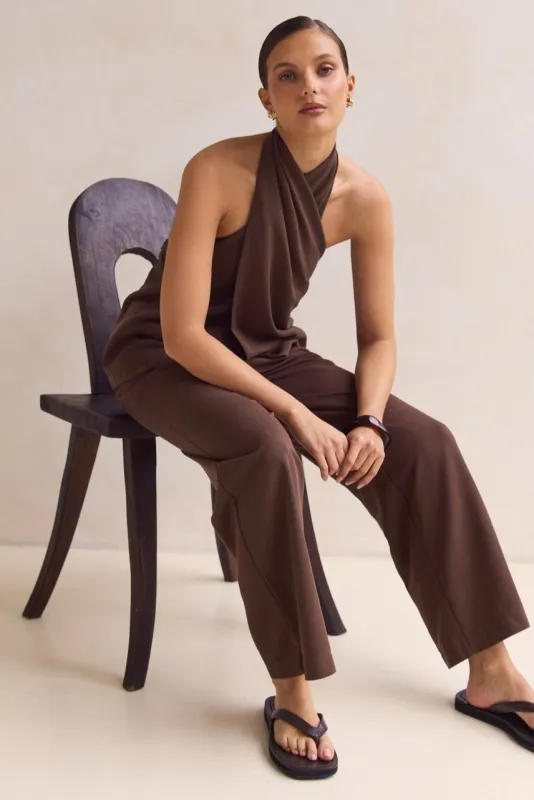 Suri Pant (Chocolate) sold by Runway Scout