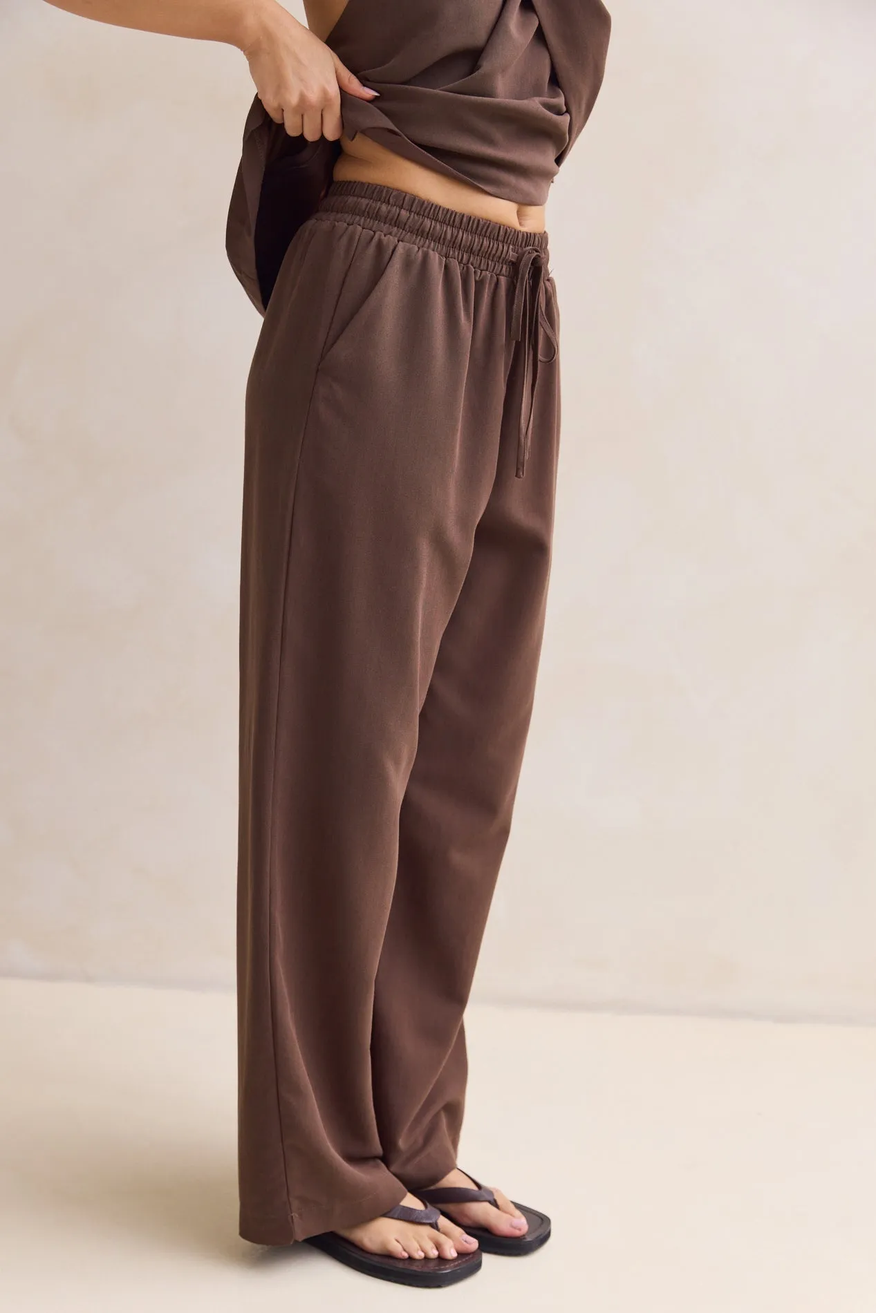 Suri Pant (Chocolate) sold by Runway Scout product image thumbnail 5