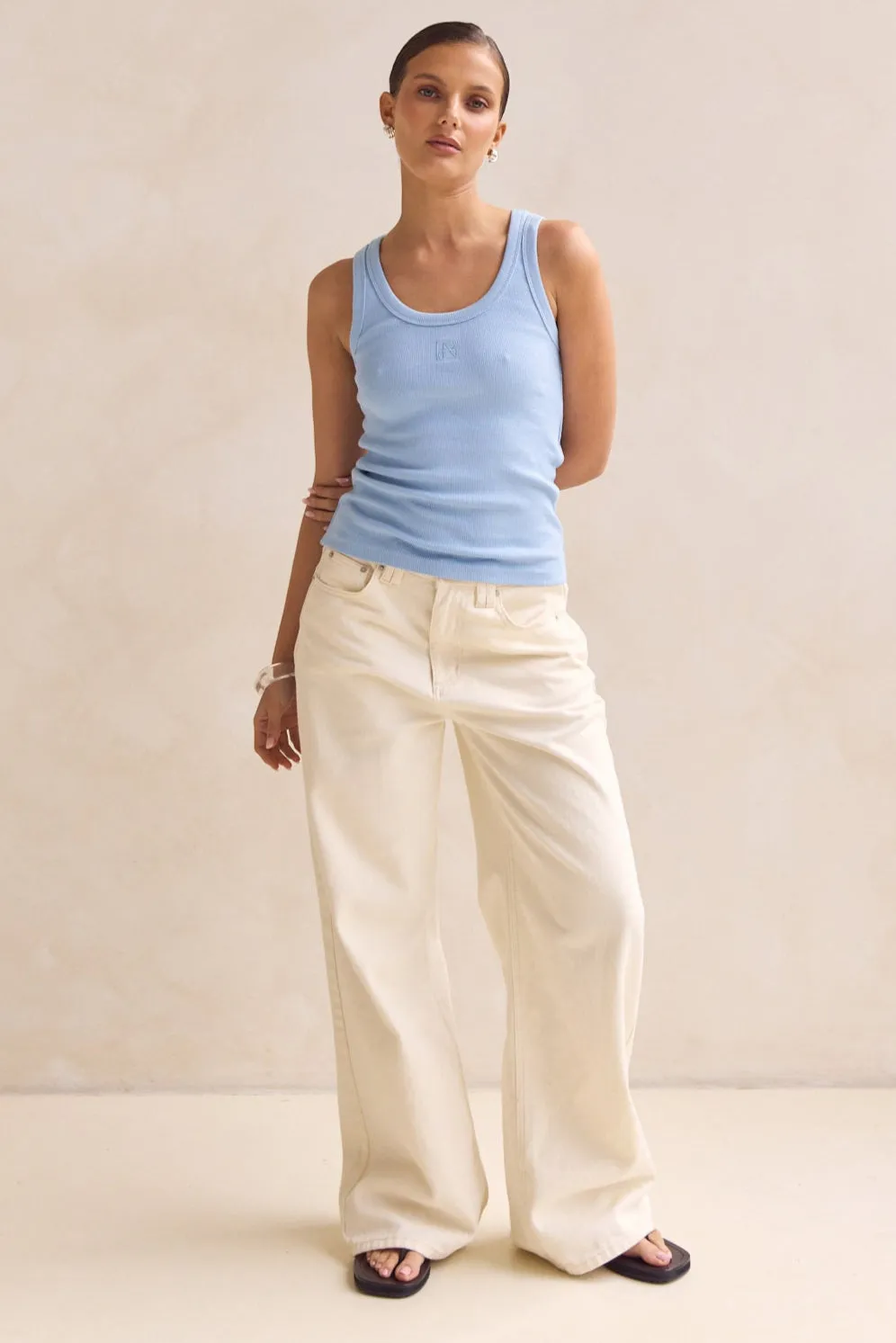 Lexi Signature Tank (Blue) sold by Runway Scout product image thumbnail 5