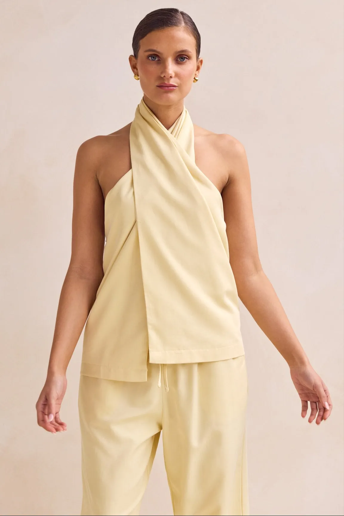 Suri Top (Lemon) sold by Runway Scout