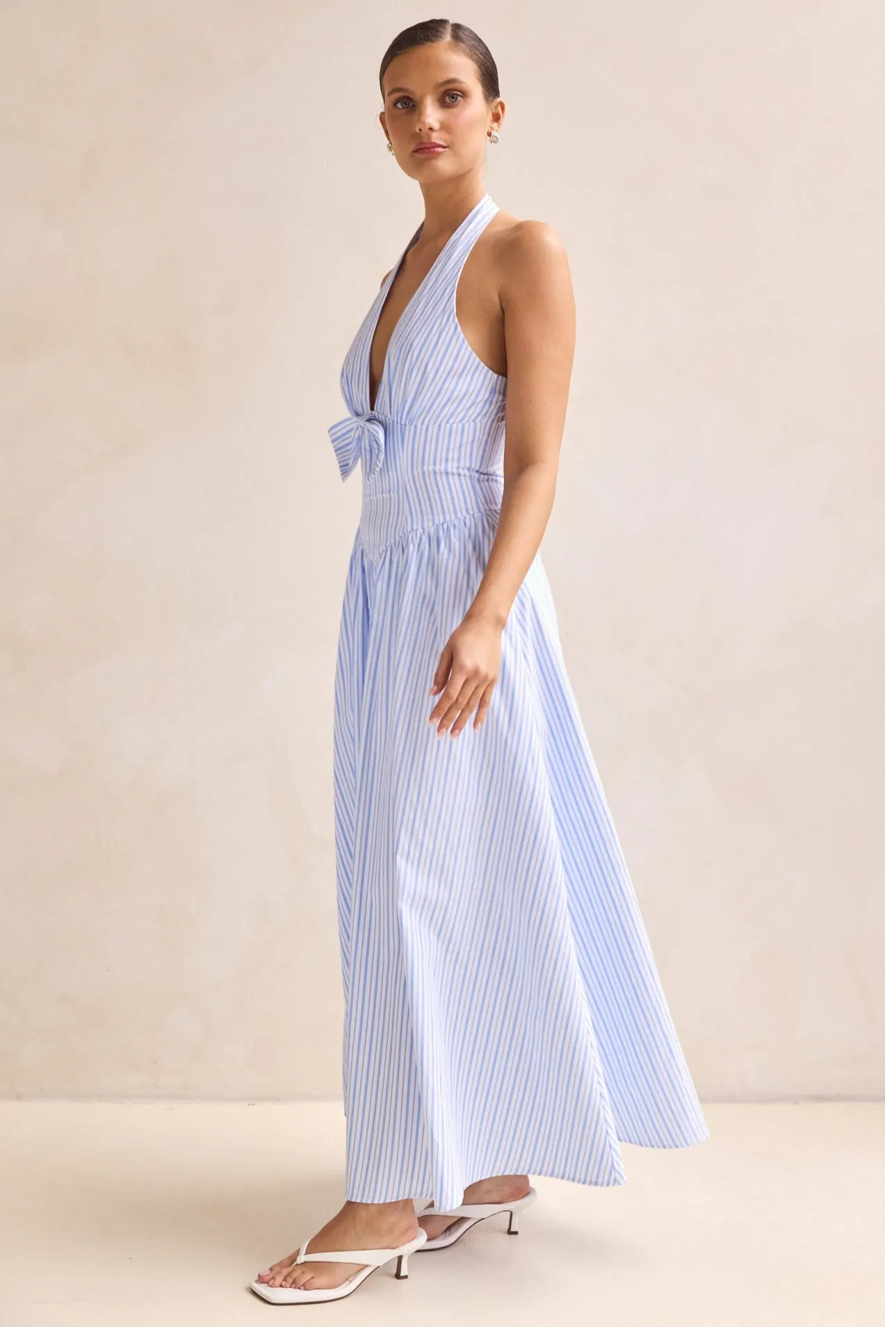 Solenne Maxi Dress (Blue) sold by Runway Scout product image thumbnail 5