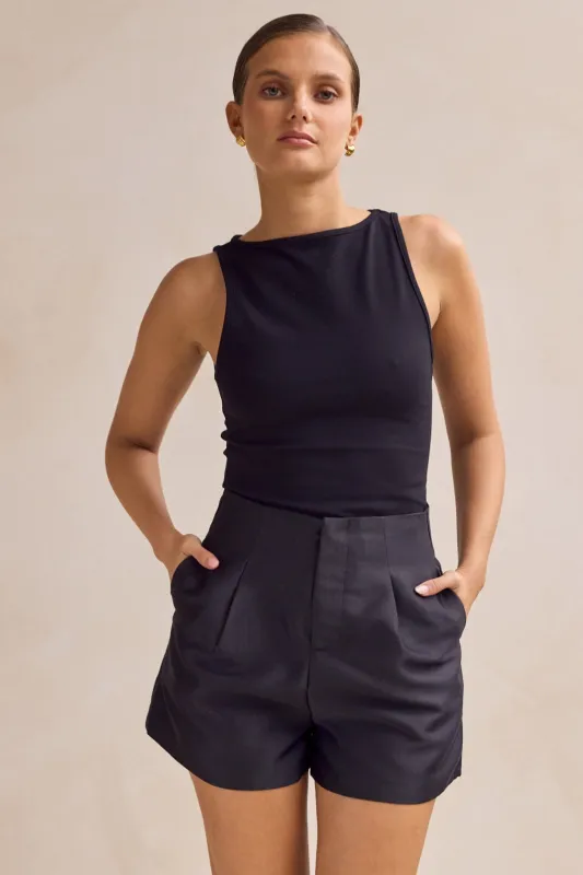 Lysandra Short (Black) sold by Runway Scout