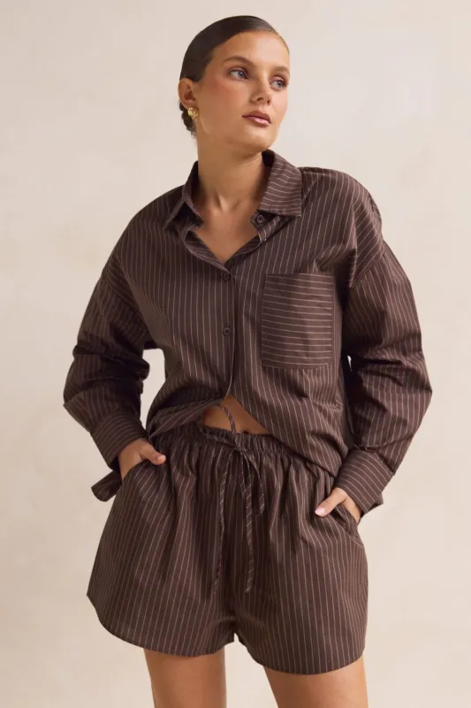 Claire Set (Chocolate) sold by Runway Scout