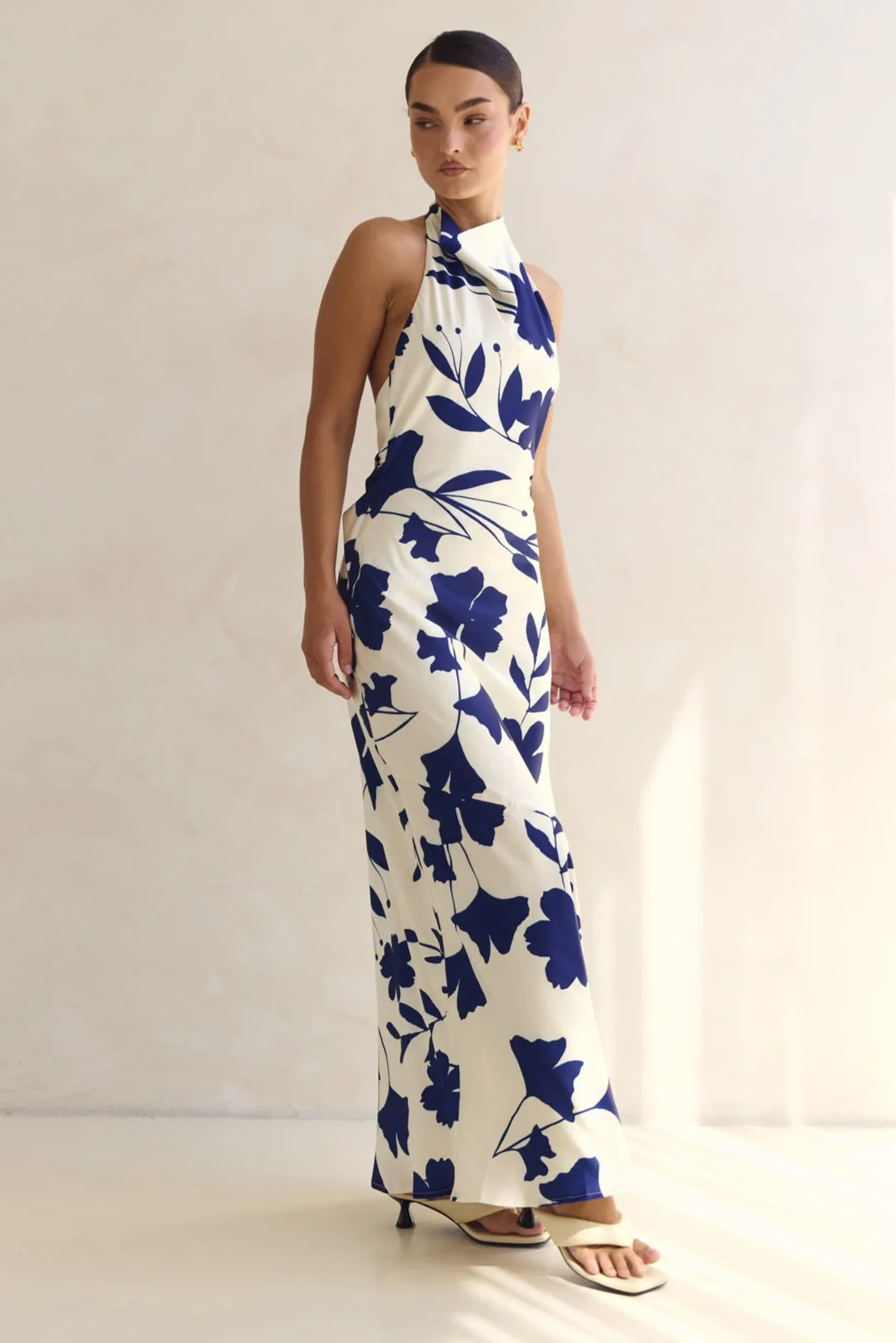 Kaelen Maxi Dress (Cream) sold by Runway Scout product image thumbnail 4