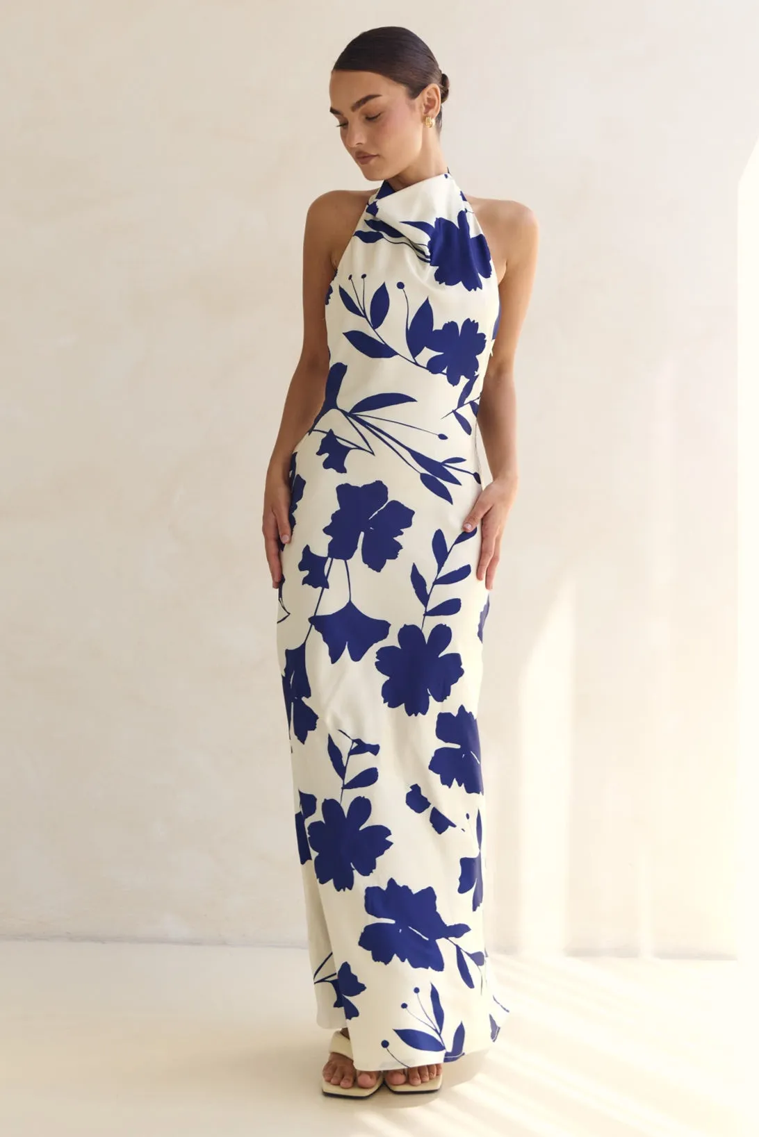 Kaelen Maxi Dress (Cream) sold by Runway Scout product image thumbnail 2